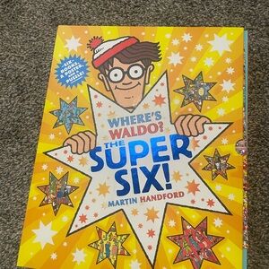 Where's Waldo? The Super Six! by Martin Handford - Bright Yellow Cover
